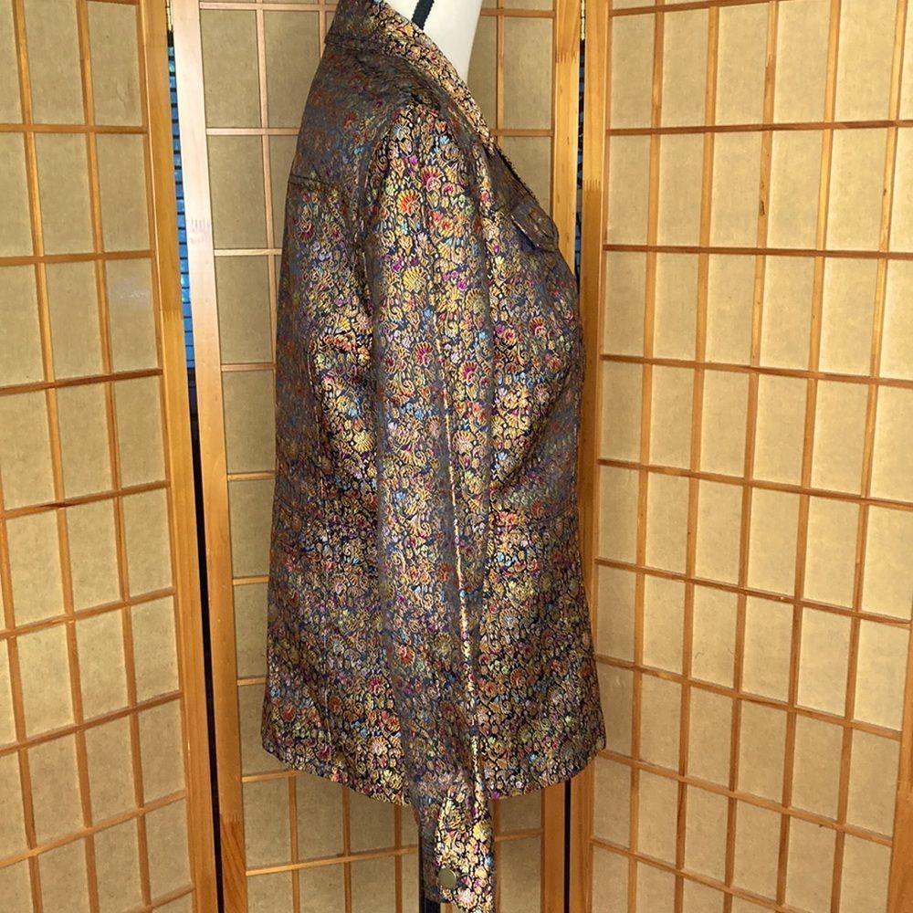 Coldwater Creek Jacket Brocade Jacket - image 5